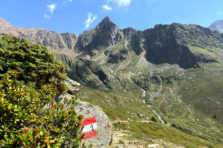 Z Maso Corto do Rifugio Lazaun. Val Senales latem gra drugą zmianę