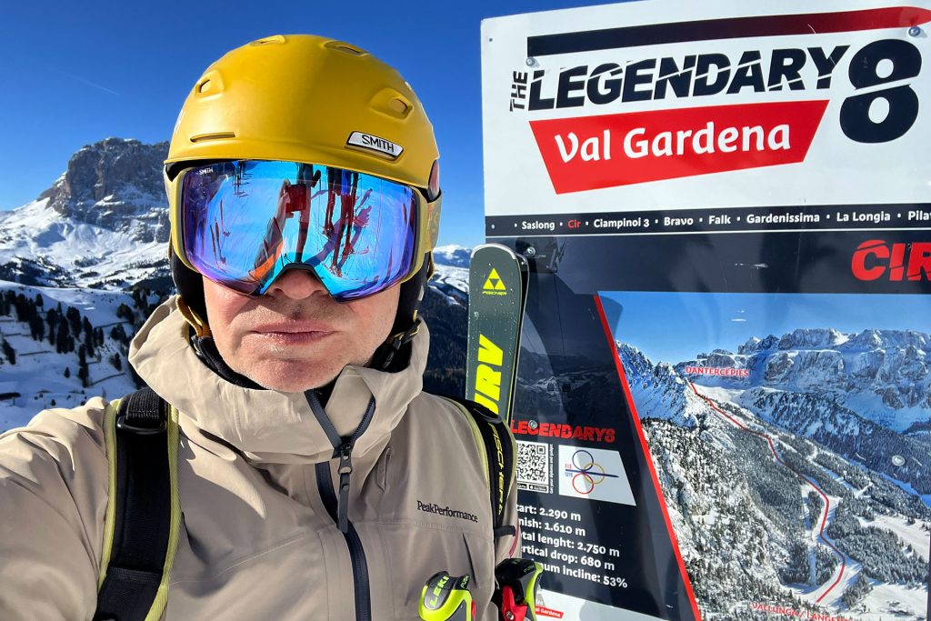 Val Gardena The Legendary 8 trasa CIR
