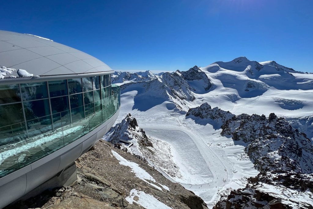 Lodowiec Pitztal w Austrii