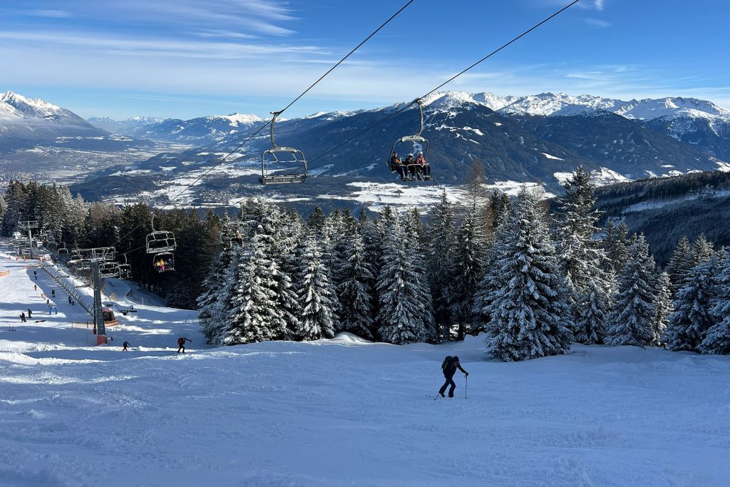 Muttereralm koło Innsbrucka w Austrii