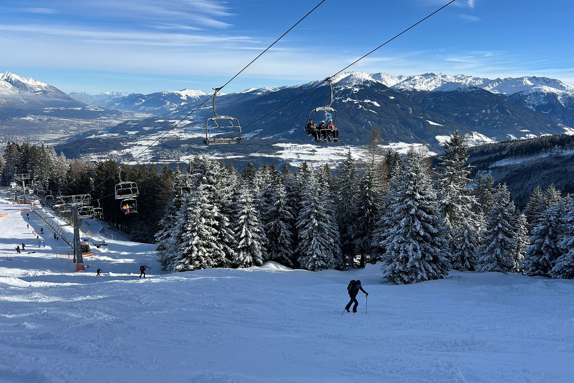 Muttereralm koło Innsbrucka w Austrii