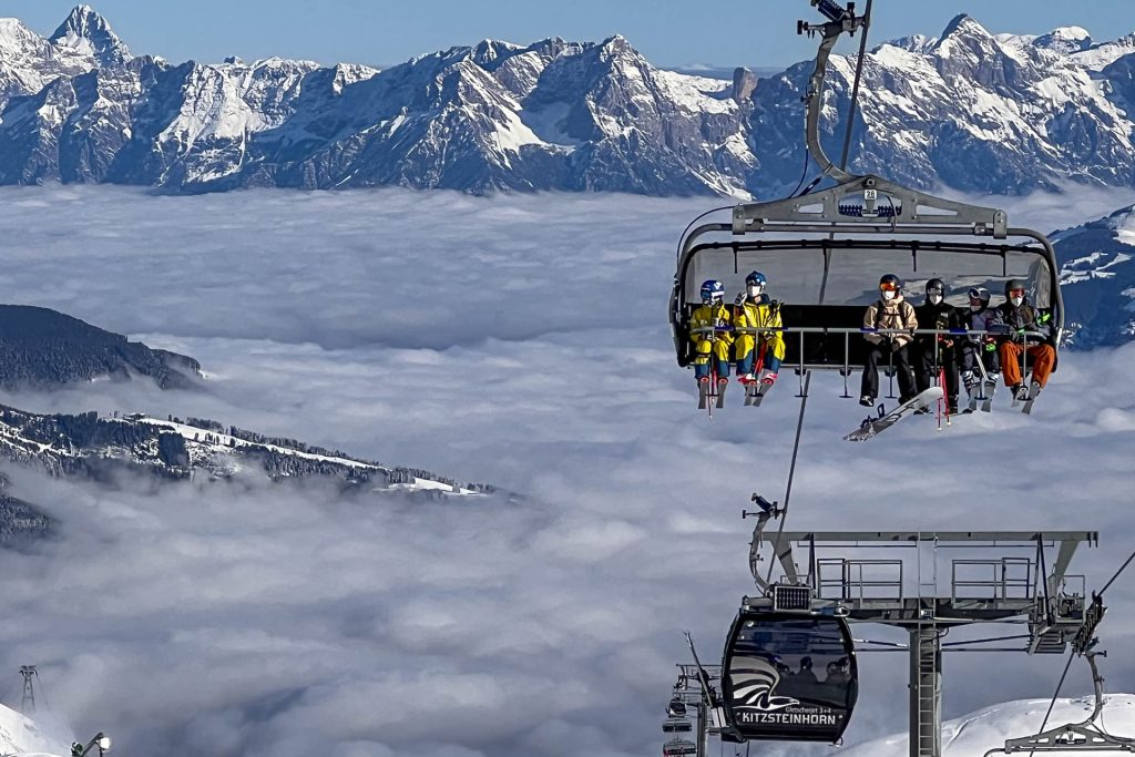 Lodowiec Kitzsteinhorn koło Kaprun w Austrii